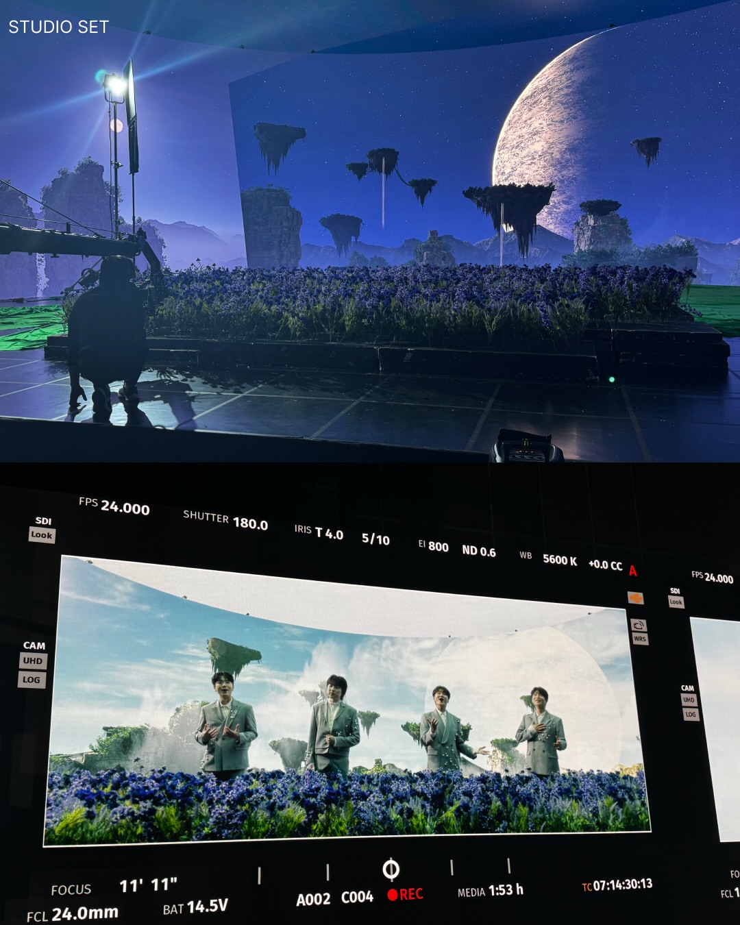 2025 포레스텔라 콘서트 THE WAVE VCR무대가 끝난 뒤 다른 세계로 넘어오는 서사 구조를 기반으로 세 개의 공간이 하나의 VCR 안에서 이어지는 VP 세트를 구성했 (6).jpg